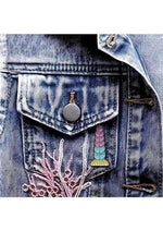 Alien Nation Stardust Enamel Lapel Pin