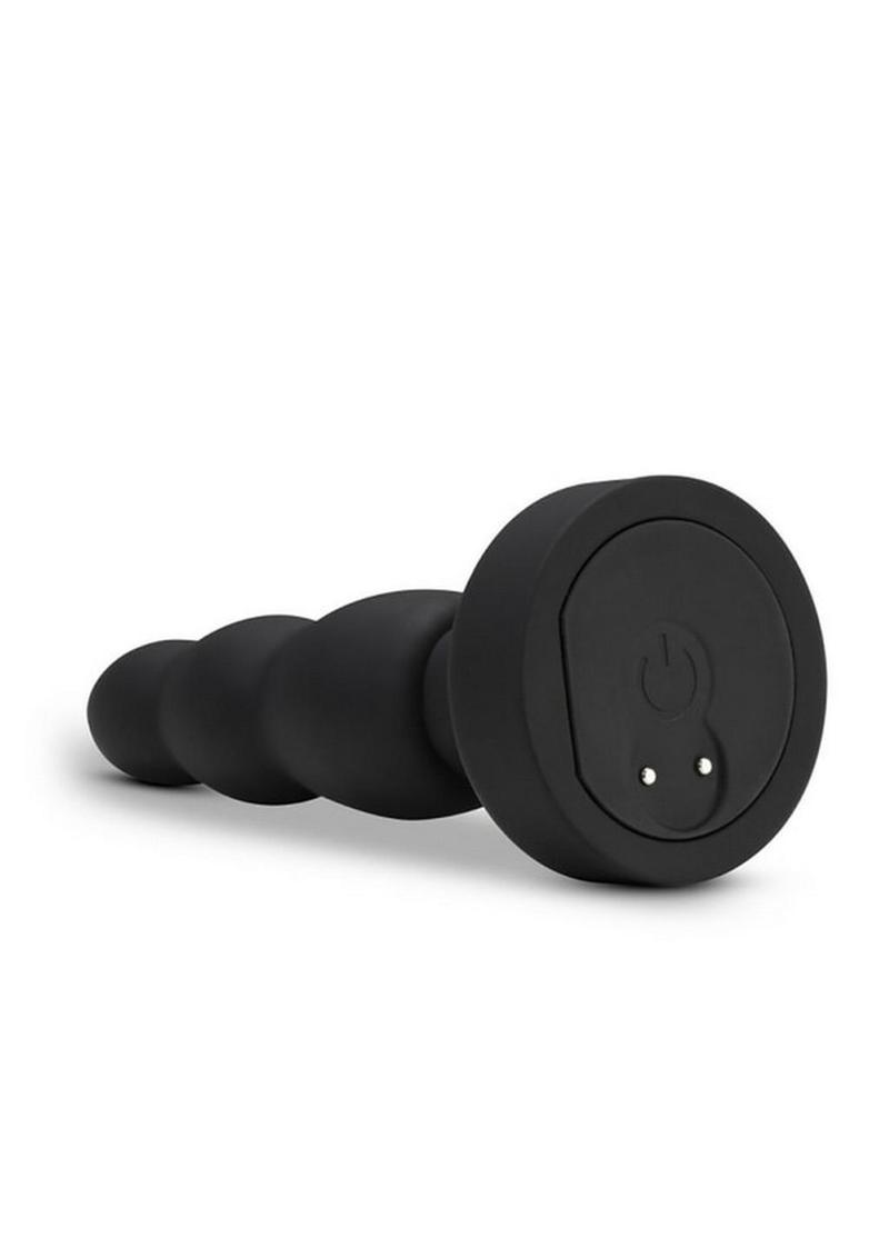 Anal Adventures Platinum Propel Rotating Vibrating Plug