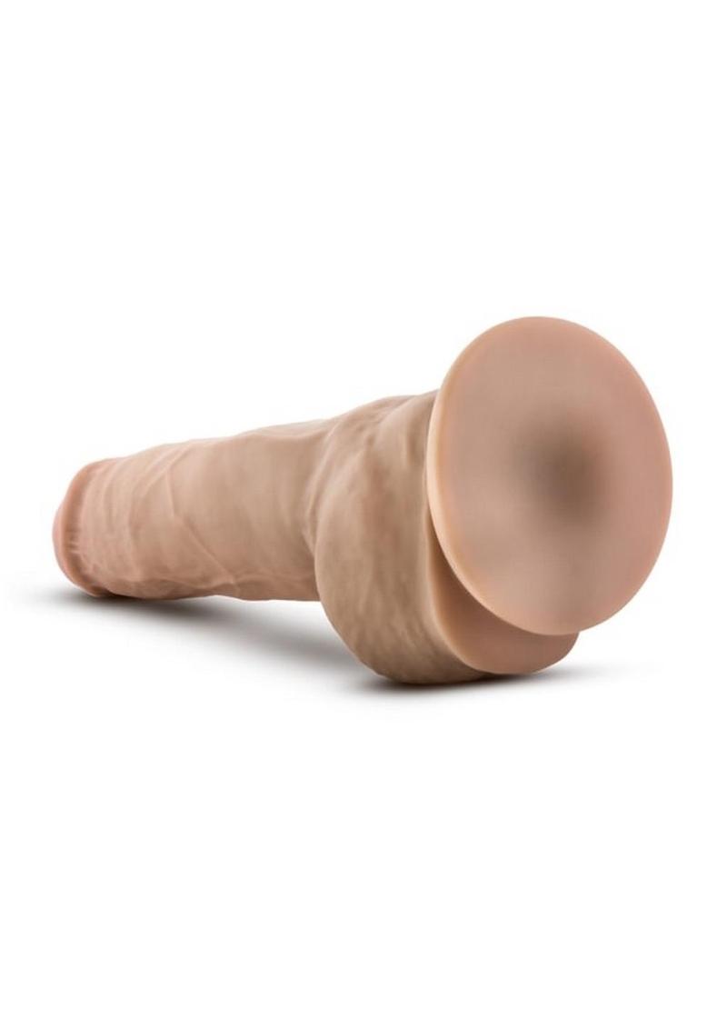 Au Naturel Big Boy Sensa Feel Dual-Density Dildo with Balls