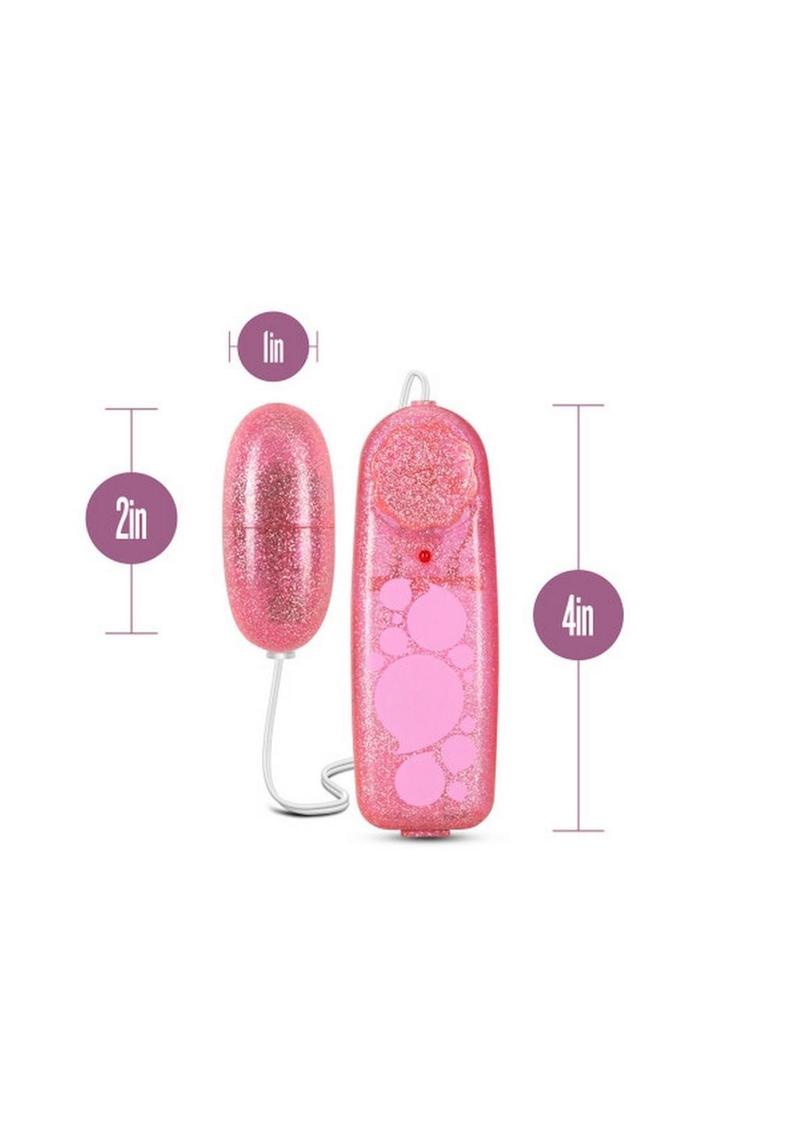B Yours Glitter Power Bullet Vibrator With Remote Control Vibrators