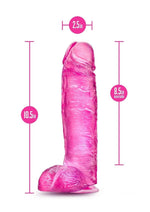 B Yours Plus Big N Bulky Realistic Dildo with Suction Cup