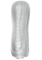 Doc Johnson Balls Deep UltraSkyn Masturbator Frosted Pussy