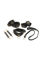 Bedroom Bliss Lover’s Restraints Set Collar Cuffs and Connectors