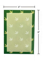 Cannabis Leaf Notepad