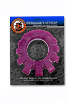 Cock Lug Lugged Cock Ring - Plum/Purple