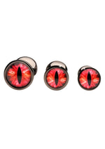 Creature Cocks Sinister Eyes Metal Butt Plug Set