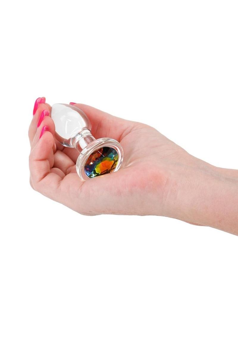 Crystal Desires Gem Glass Anal Plugs