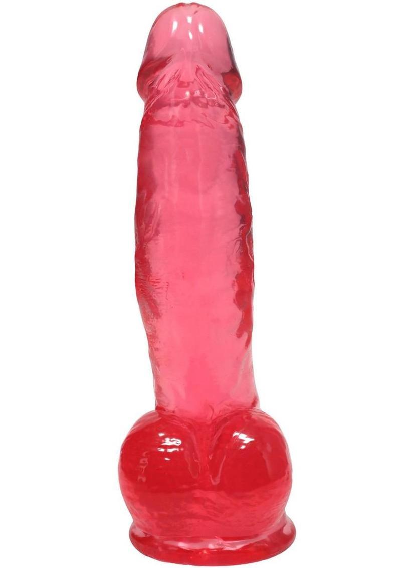 Crystal Jellies Curved Realistic Dildos