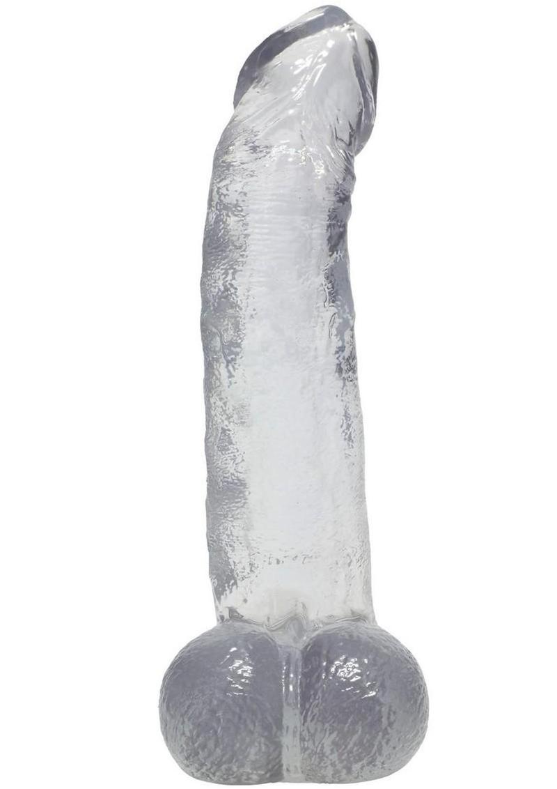 Crystal Jellies Curved Realistic Dildos