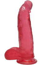 Crystal Jellies Curved Realistic Dildos