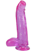 Crystal Jellies Curved Realistic Dildos