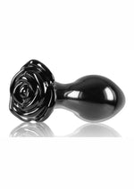 Crystal Premium Glass Rose Probe Elegant Anal Plug