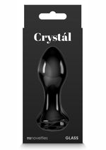 Crystal Premium Glass Rose Probe Elegant Anal Plug
