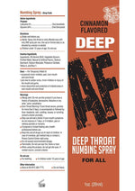 Deep AF Deep Throat Numbing Spray Cinnamon
