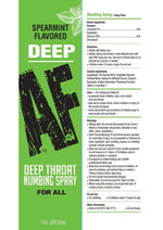 Deep AF Spearmint Throat Spray