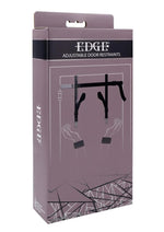 Edge Adjustable Door Restraints - Black