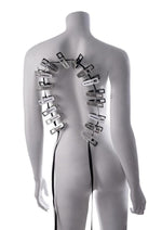 Edge Body Zipper Clothes Pins