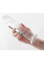 Fantasia Upper Smooth Designed Blue Dildo