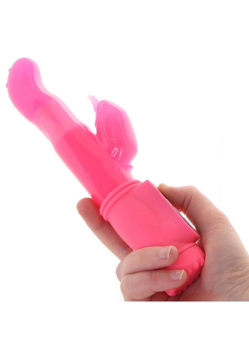 Firefly Jessica Glow In The Dark Thrusting & Rotating Rabbit Vibrator