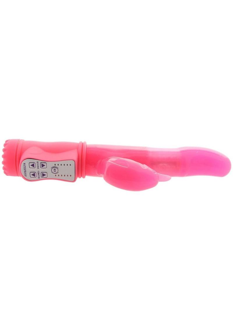 Firefly Jessica Glow In The Dark Thrusting & Rotating Rabbit Vibrator