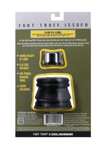 Fort Troff Full Metal Jacket Weighted Silicone Cock Ring Set