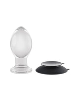 Gender X Crystal Ball Body Safe Glass Anal Plug