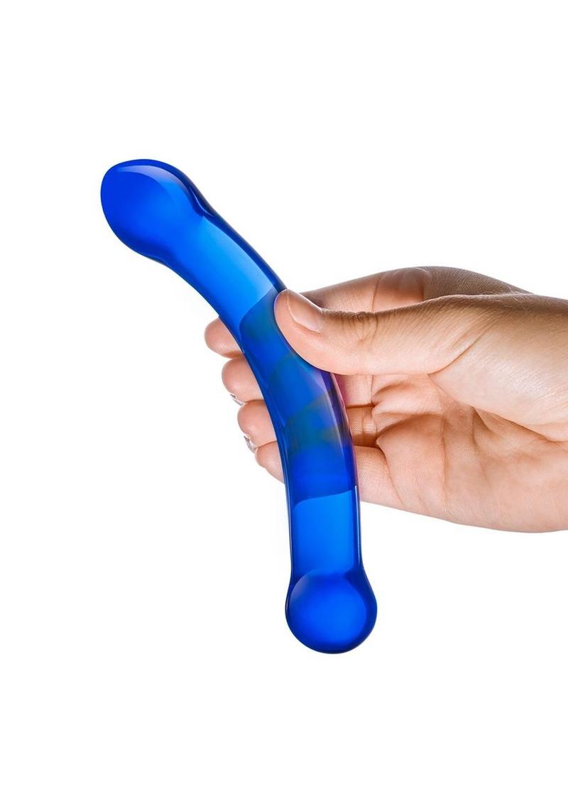 Glas Curved G Spot Glass Dildo for Targeted Pleasure