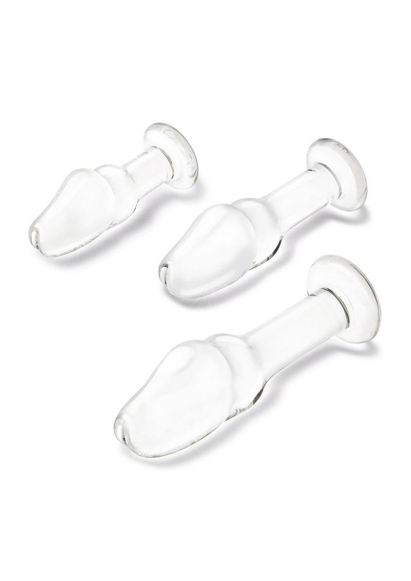 Glas 3pc Helmet Head Glass Anal Training Kit