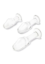 Glas 3pc Helmet Head Glass Anal Training Kit