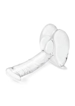 Rideable Standing Glass Cock with Stability Base