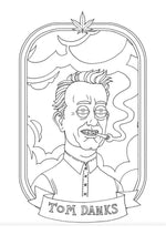 High AF Adult Coloring Book