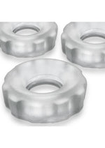 HunkyJunk HUJ Cockrings 3 Pack Flex TPR