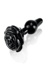Icicles No. 77 Flower Shaped Comfortable Glass Anal Plug