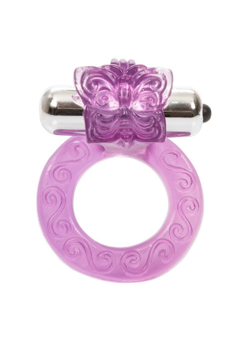 CalExotics Intimate Butterfly Ring Vibrating Cock Ring