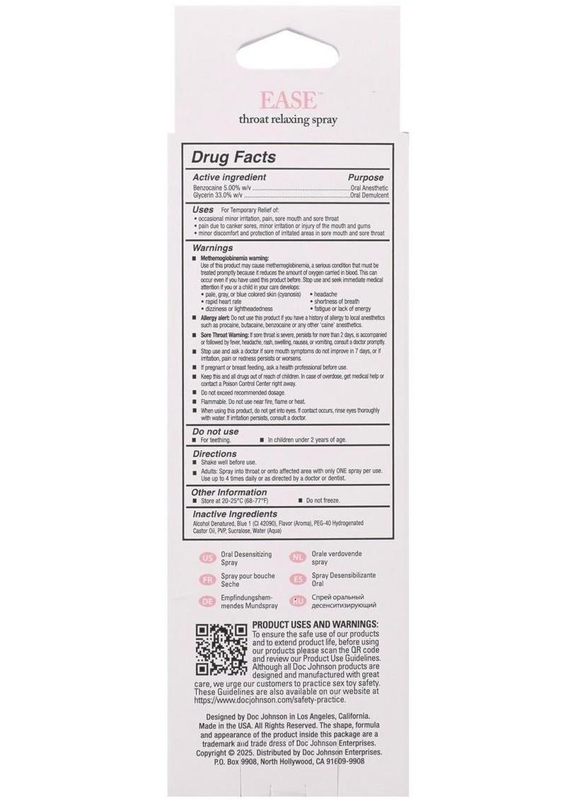 Ease Throat Relaxing Spray