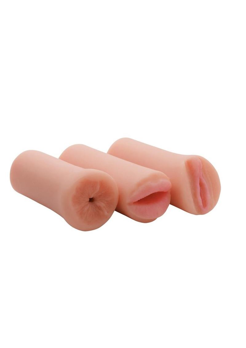 Jesse Jane Three-Way Stroker Set