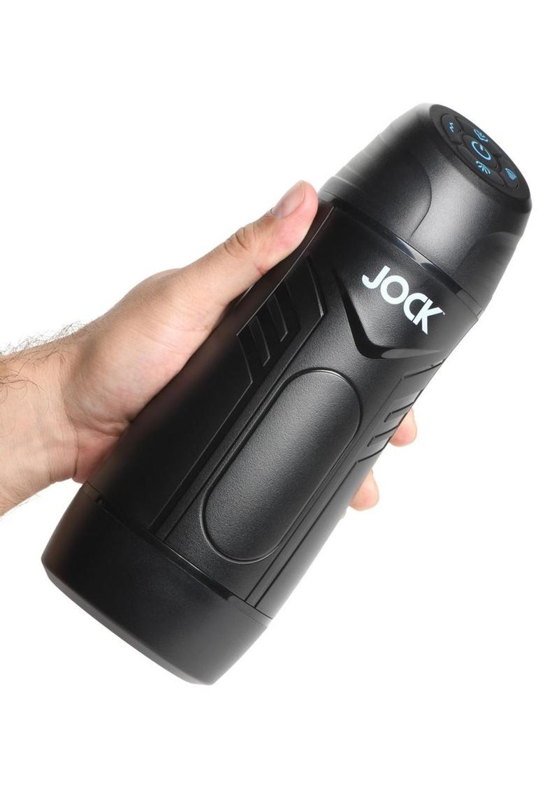 Jock 9X Sucking and Vibrating Masturbator