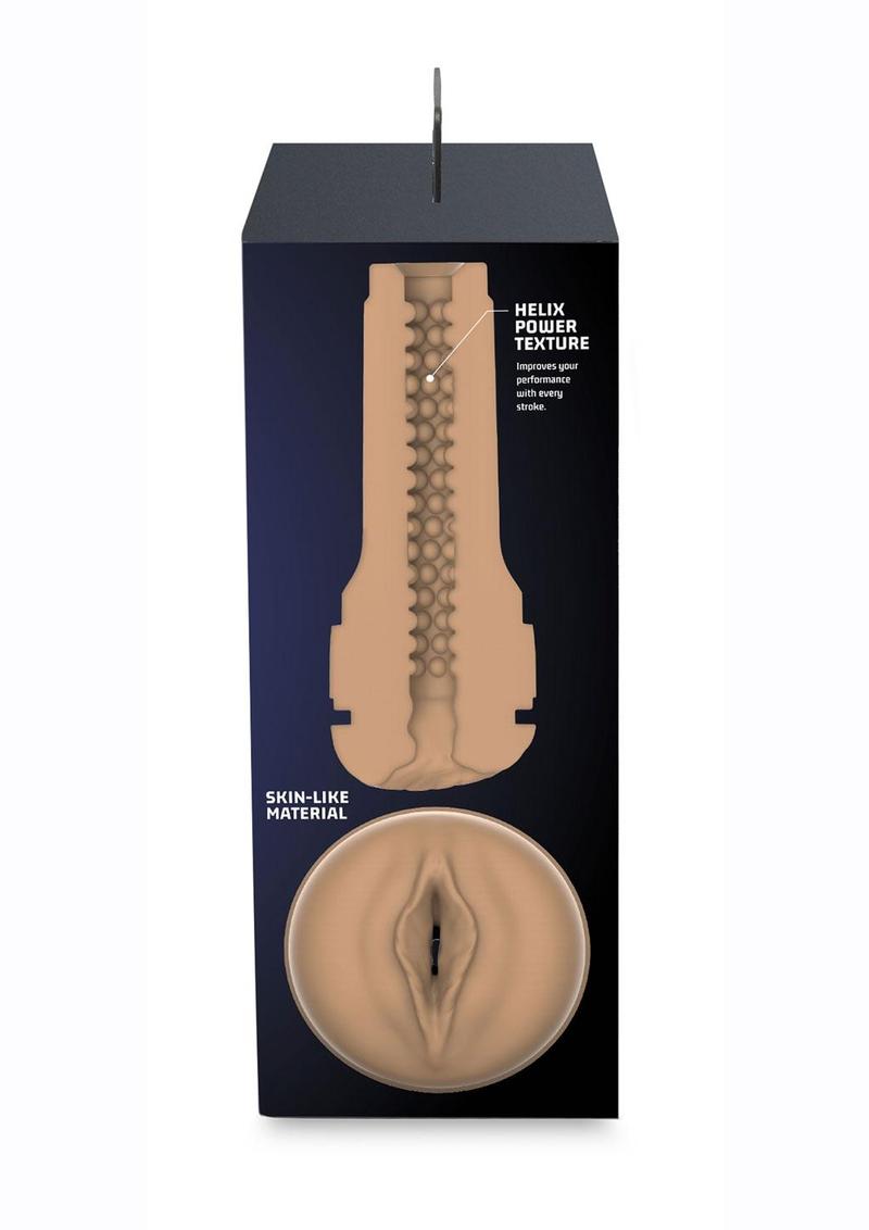 Feel Stroker by Kiiroo Light Brown Skin-Like Male Masturbator