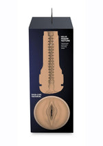 Feel Stroker by Kiiroo Light Brown Skin-Like Male Masturbator