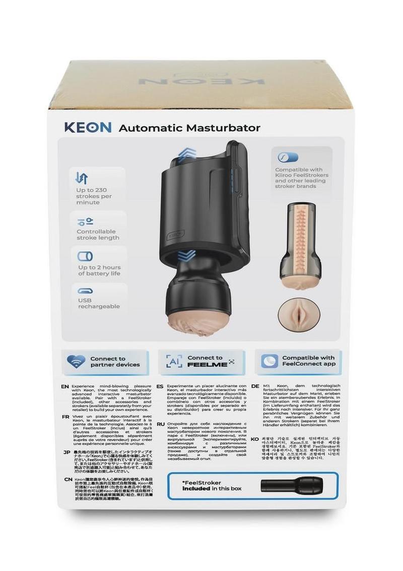Kiiroo Keon Automatic Rechargeable Masturbator Set