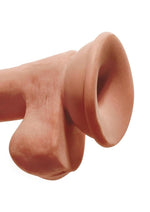King Cock Plus Triple Density Dildo With Balls Realistic Pleasure