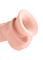 King Cock Plus Triple Density Dildo With Balls Realistic Pleasure