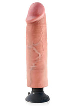 King Cock Vibrating Realistic Dildo With Suction Base