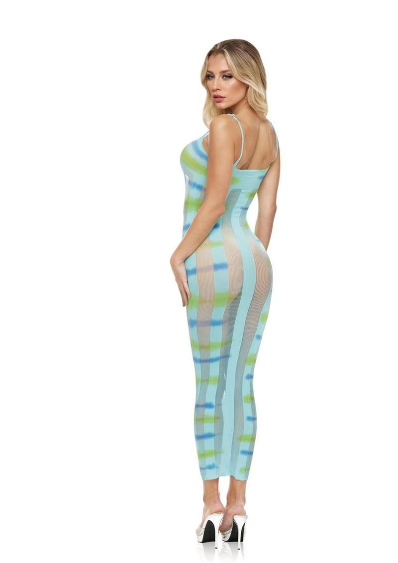 Lapdance Blue Horizon Maxi Dress