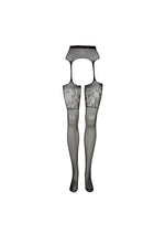 Le Désir Lace Top Garterbelt Stockings One Size