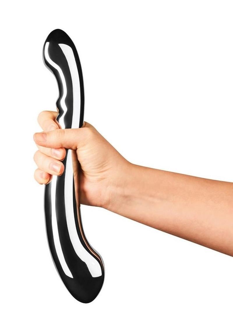 Le Wand Contour Stainless Steel Dual-Ended Dildo
