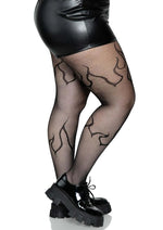 Flame Net Tights