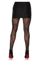 Garden Rose Lace Seduction Tights