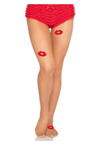 Leg Avenue Spandex Sheer Tights with Kisses