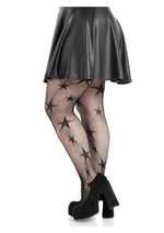 Star Fishnet Tights